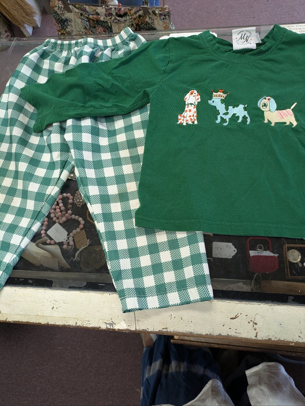 Marie Nicole Dog Top Pant Set